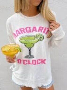 Margarita O'Clock Summer Sweater